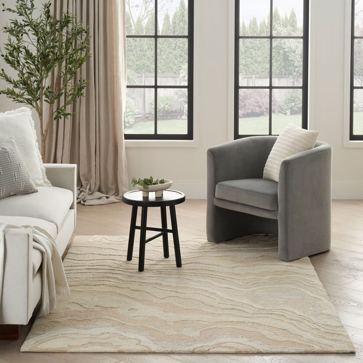 Nourison Graceful Rug, in 4 Colours