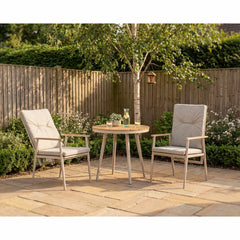 Bramblecrest Wisely 3 Piece Recliner Patio Set in Mocha