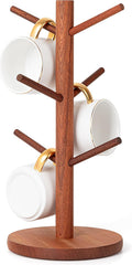 Mylifeunit Mug Holder Tree, Coffee Cup Holder with 6 Hooks (Black)