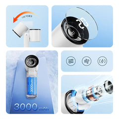 Portable High Speed Handheld Fan USB Charged Foldable