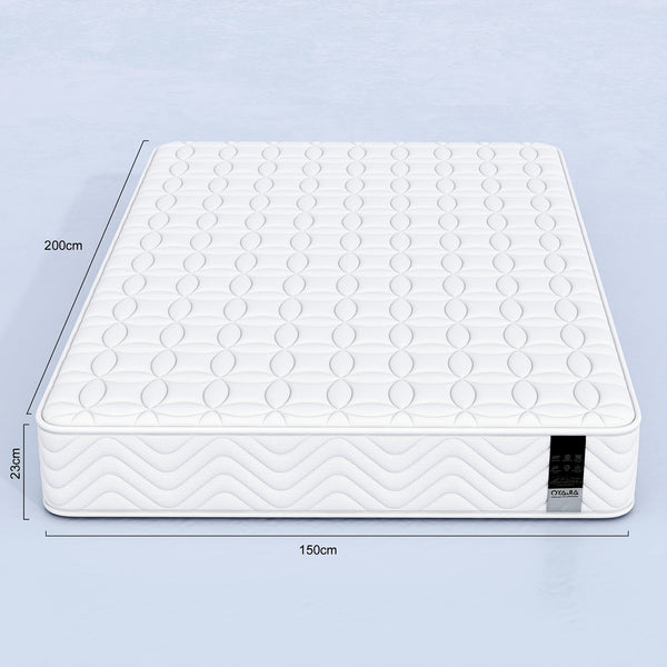 Single/Double Mattress 3FT/4FT6/5FT | Bonnell Spring Cooltouch Breathable Cover, Plush Comfort Support, 19/23/25cm Deep Value Mattress, Oyajia Brand