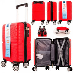 1611 RYANAIR UNDERSEAT CABIN TROLLEY CASE 40 X 25 X 20 CM DETACHABLE WHEELS