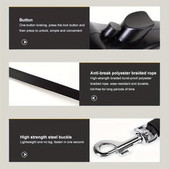 Retractable Dog Leash Automatic ExtendablePet Lead, Durable Nylon Walking Leash ForSmall Medium Large Dogs, 4 Colors Available, Or Random Color.