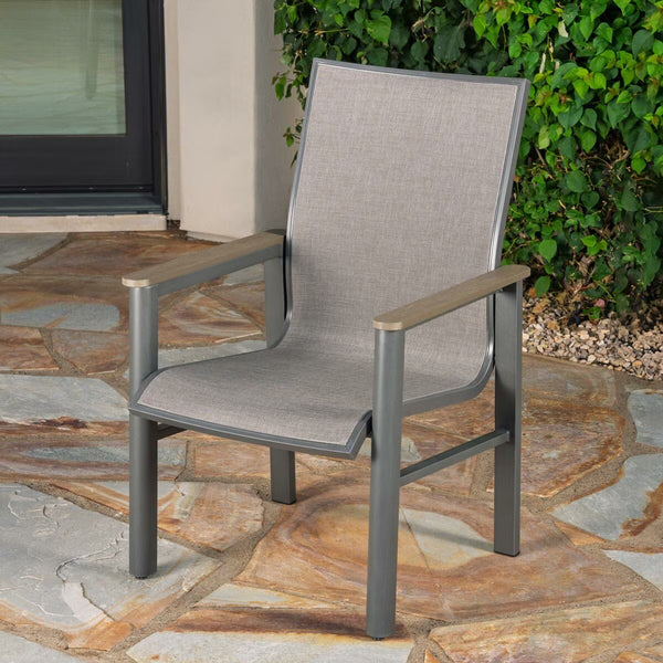 Sunvilla Palermo 7 Piece Sling Dining Set + Cover