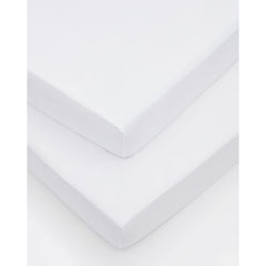 Sanderson 300 Thread Count Cotton Deep Fitted Sheet 2 Pack, King Size in Silver Grey