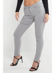 MYT Womens Chino Trousers Ladies Skinny Fit Super Stretch Office Work Casual Chinos Waist Size UK 6-18