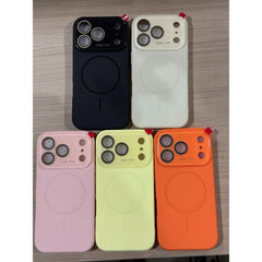 Phone Case: Phone Case -Large Window Phone Case for iPhone 17 Pro Max/Pro/Air, 16 Plus, 15, 14 Pro Max, 13, 12, 11 And Galaxy. Gift for Friends, Boys, Girls, Or Family. Anti-fingerprint, with Magnetic Attraction Function.