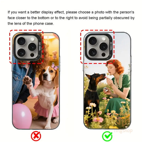 Phone Case: Custom Phone Case - Minimalist & Stylish, HD Printing, Fade-Resistant, Personalized Case for iPhone 17/ 16/ 15/ 14/ 13/ 12/ 11 Pro Max/ Pro/ Plus, Perfect Custom Gift for Christmas, Valentine's Day, Birthdays & Anniversaries