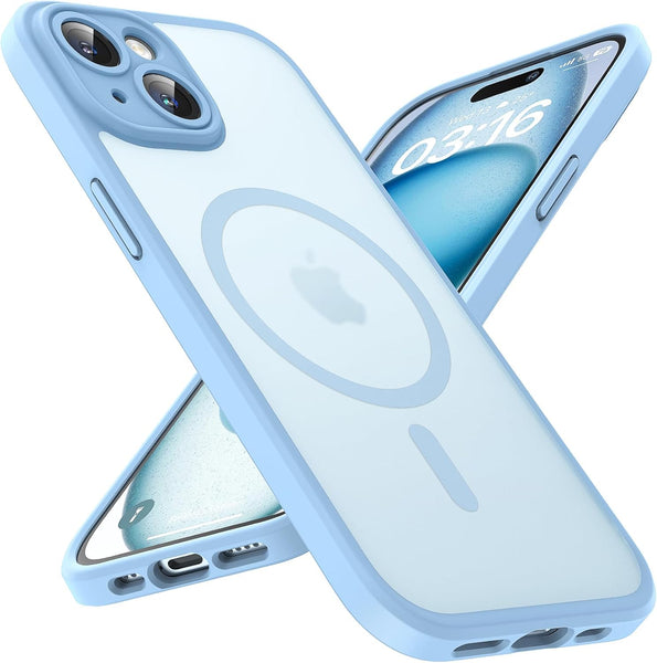 TOCOL Magnetic for Iphone 17 Pro Max Case 6.9-Inch, Compatible with Magsafe, Full Camera Protection, Built-In Magnetic Ring, Drop Protection Shockproof Translucent Matte Phone Cover