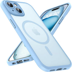 TOCOL Magnetic for Iphone 17 Pro Max Case 6.9-Inch, Compatible with Magsafe, Full Camera Protection, Built-In Magnetic Ring, Drop Protection Shockproof Translucent Matte Phone Cover