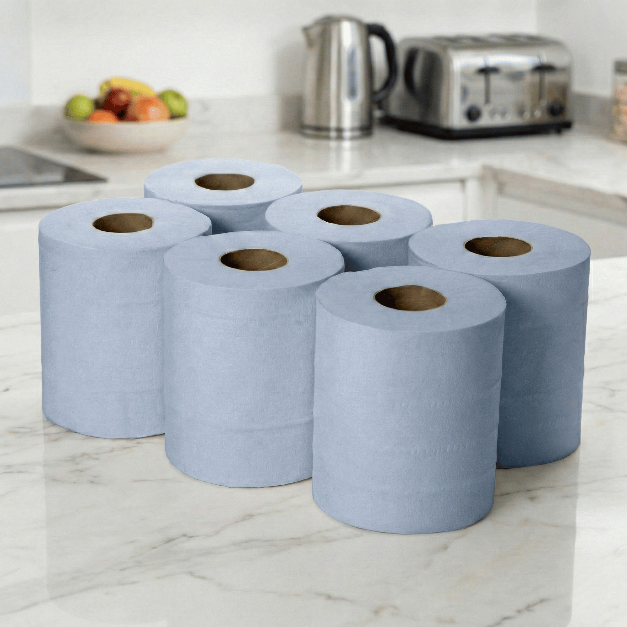 Blue Roll tissue