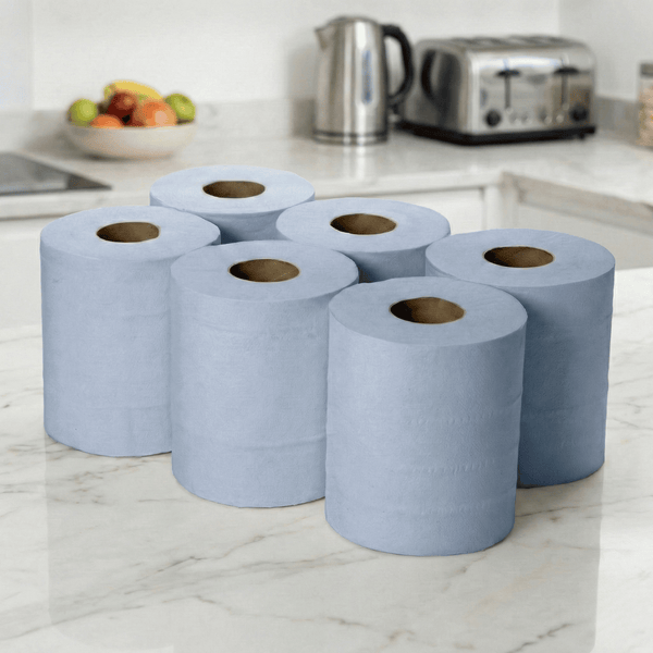 Blue Roll tissue