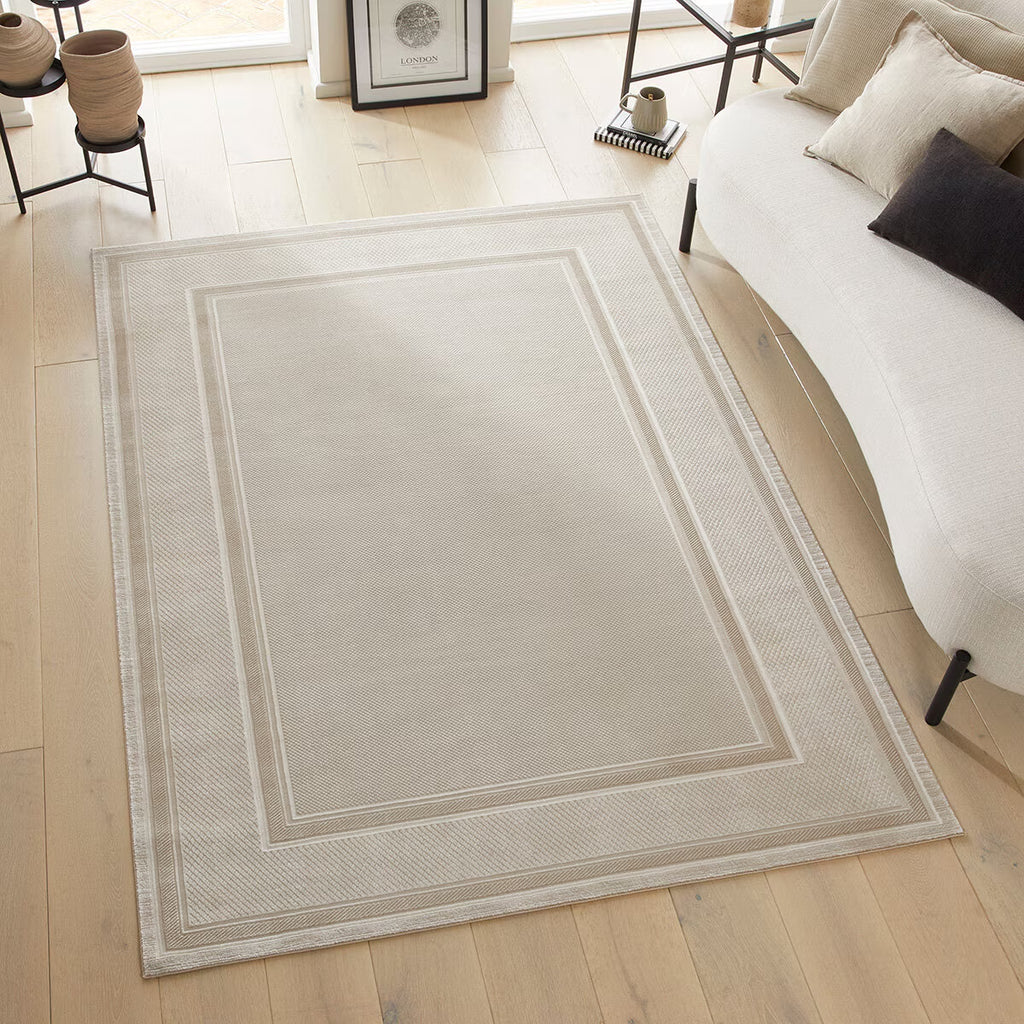 Concept Looms Olivia Cream Rug, in 3 Sizes