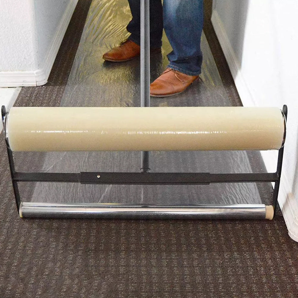 10m/Roll Self Adhesive Clear Carpet Protector Film - Durable Strong PE Carpet Protector Film Cover, Fully Waterproof Dustproof Stair Protector For Carpet, Floor, Wall, Furniture