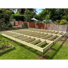 Gorilla Base Pro E Installation for Shire Rydal 44Mm Log Cabin 17 X 10Ft (5.1 X 3M)