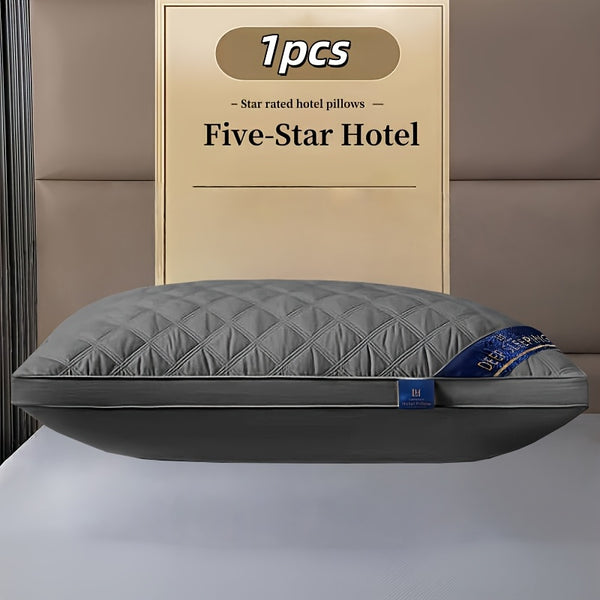 1pc 2pcs 4pcs 6pcs Weight 800GSM Luxury Hotel Quality 48x74cm Quilted Bed Pillows for Sleeping Deep Filled Bounce Back All Seasons