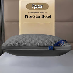 1pc 2pcs 4pcs 6pcs Weight 800GSM Luxury Hotel Quality 48x74cm Quilted Bed Pillows for Sleeping Deep Filled Bounce Back All Seasons