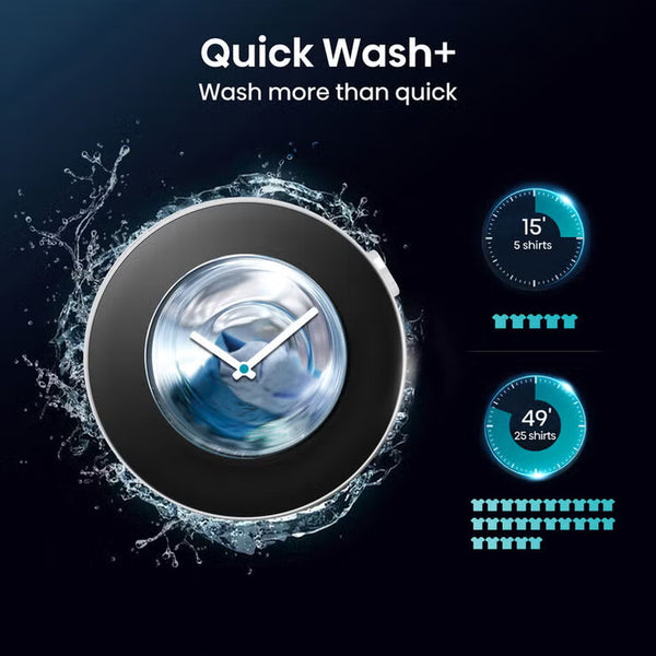 Hisense WF5S1045BW, 10.5Kg, 1400Rpm Washing Machine, a Rated in White