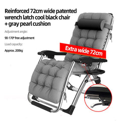 NEW Zero Gravity Chair Reclining Sun Lounger Outdoor Garden Folding Adjustable