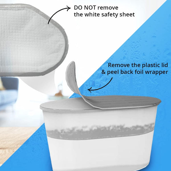 ANSIO Dehumidifier 500Ml Pack of 10 Condensation Remover Moisture Absorber Dehumidifiers for Damp, Mould, Moisture in Home, Kitchen, Wardrobe, Bedroom