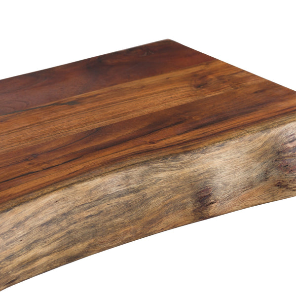 Professional Chef Live Edge Acacia Wood Chopping Board - Large