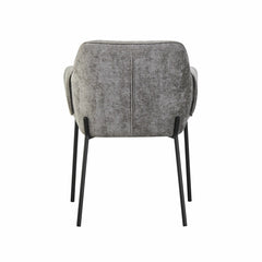 Manila Grey Fabric Dining Chair, 2 Pack