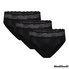Modibodi Sensual Period & Leak Proof Hi-Waist Bikini Brief, 3 Pack