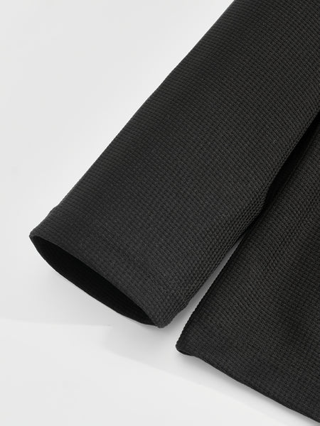 Men's 2pcs Set: Long-Sleeve Shirt and Drawstring Pants - Clean, Comfortable, Breathable