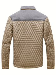 Men's Lightweight Warm Jacket, US Sizes