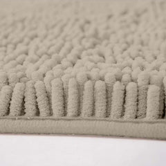 1pc Soft Chenille Bath Mat – Durable Chenille Rug with Non-Slip Backing, Stylish Bathroom Rug, Machine Washable Bath Mat, Non-Slip Area Rug for Shower Room & Home Use