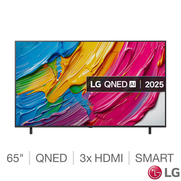 LG 65QNED80A6A 65 Inch QNED 4K Ultra HD Smart TV