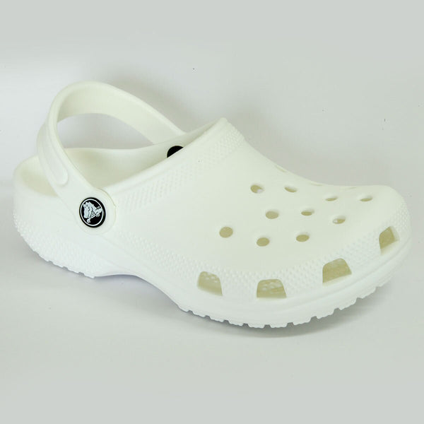 Crocs Kids Classic Clogs in White