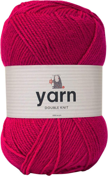 Korbond DK Beige Yarn - 100G Acrylic Wool - Lightweight, Hypoallergenic & Durable Double Knit Crochet Yarn Knitting Wool (290M Total)