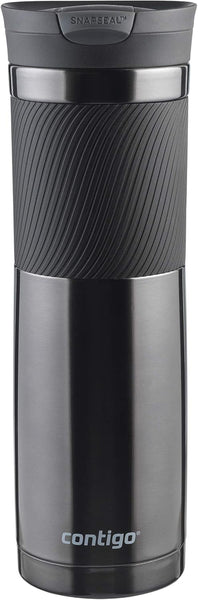 Contigo Byron Snapseal Travel Mug | Stainless Steel Thermal Mug | Vacuum Flask | Leakproof Tumbler | Coffee to Go Mug with BPA Free Easy-Clean Lid