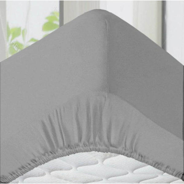 4B 40CM Extra Deep Fitted Sheets with All Around Elastic, Secure Fit for Thick & Pillow Top Mattresses, Wrinkle Resistant Bedding for Everyday Use, Easy Wash & Quick Dry, Smooth Finish for Modern Bedrooms, Durable Long Lasting Mattress Cover, Multiple Siz