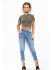 MYT Womens Jeans Ladies High Waist Cotton Mom Relaxed Fit Stretch Denim Pants Waist Size UK 10-22