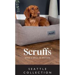 Scruffs Seattle Box Medium Pet Bed, 60 X 50Cm in 4 Colours