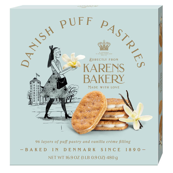 Karens Bakery Danish Puff Pastries, 480G
