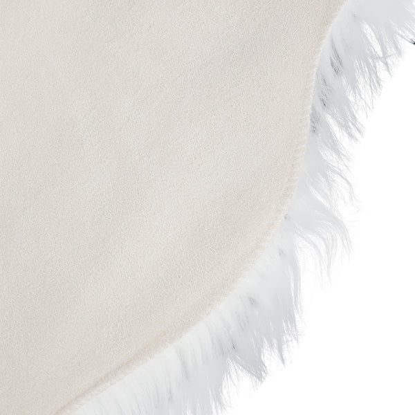 Soft Faux Australian Wool Decorative Pad (60x180cm) – Multifunctional Soft Plush Sofa Cushion, Bay Window Mat & Irregular Rug for Warm Indoor Spaces