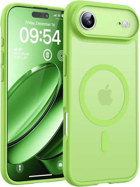 TOCOL Magnetic for Iphone 17 Pro Max Case 6.9-Inch, Compatible with Magsafe, Full Camera Protection, Built-In Magnetic Ring, Drop Protection Shockproof Translucent Matte Phone Cover