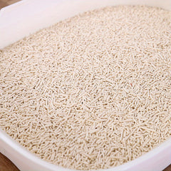 Tofu Cat Litter, 2.4kg / 6L bag, Strong Clumping, Flushable, Easy Scooping