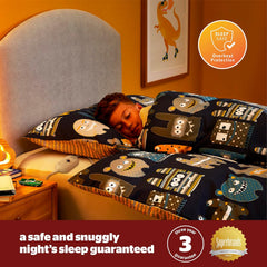 Silentnight Comfort Control Electric Blanket Double - Heated Electric Underblanket with 3 Heat Settings, Fast Heat Up, Overheat Protection and Easy Fit Straps - Machine Washable - Double 135X120Cm