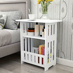 Bedside Tables Bedside Drawers Cabinet Side End Table Nightstand Storage Organizer Home Stand for Home Bedroom
