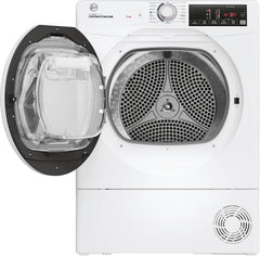 Hoover H-DRY 350 HREC9TE 9KG Condenser Freestanding Aquavision Tumble Dryer with inside Water Container - B Energy Rating - Digital Display - Start Delay - 14 Programmes - H 850 X W 600 X D 595 (MM)