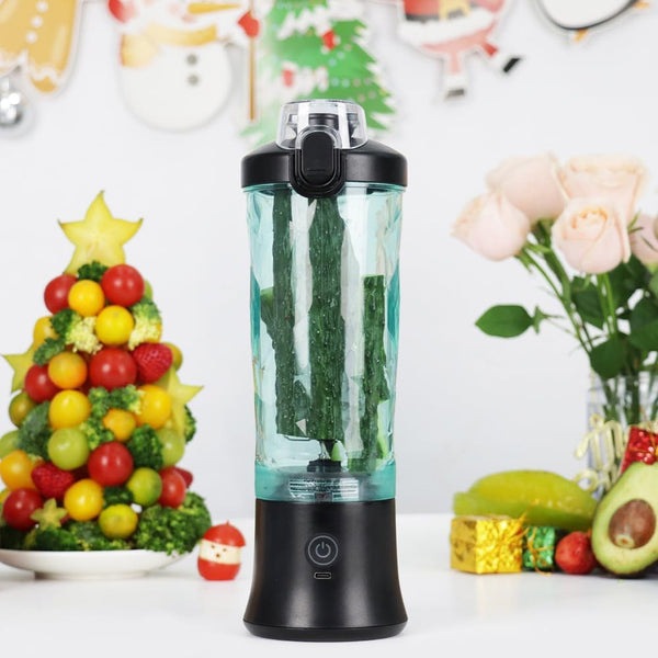1pc, 20oz Portable Blender with USB Rechargeable Battery, Fresh Juice, Compact Design for On-the-Go Nutrition