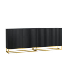 Ripple Duo 200cm Modern Sideboard with Fluted Doors and Storage