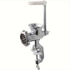 Manual Meat Mincer & Vegetable Mincer - Heavy-Duty Metal Kitchen Tool for Sausages, Beef, Pork, and More - Hand Crank Design, No Electricity Needed, Sausage Making Essential, Ergonomic Handle, Durable Construction