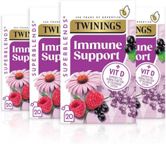 Twinings Advent Calendar 2025 Premium Tea Selection, 24 Delightful Green & Herbal Infusion Tea Bags