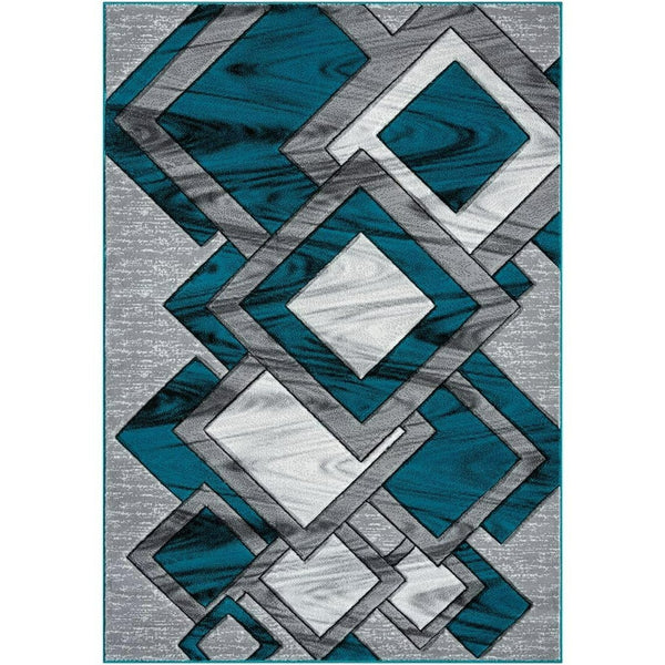 1pc Area Rug – Dazzling Abstract High-Weight Thick Design – Super Soft, Durable, Comfort-Feel Texture – Ideal for Living Room, Dining Room, Bedroom & Office Flooring