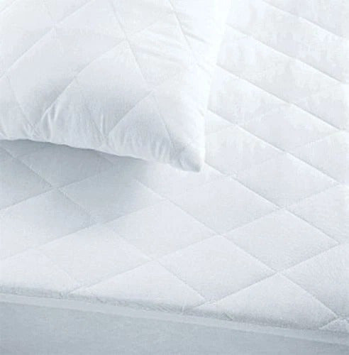 4B Quilted Waterproof Mattress Protector Extra Deep 30cm with Quilted Top Layer and All-Around Elastic, Designed for Stable Mattress Fit and Easy Maintenance, Suitable for Home Use, Guest Rooms and Let Properties, Available in Single Small Double 4FT Doub